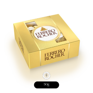 Caja 4 Bombones Ferrero Rocher